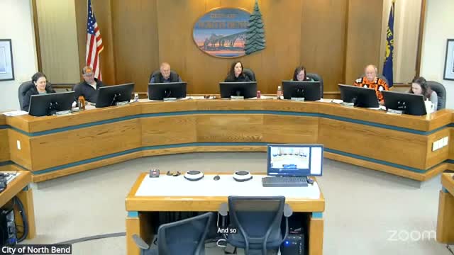 North Bend staff preview partial vacation of Montana Street, planning commission recommended retaining central corridor