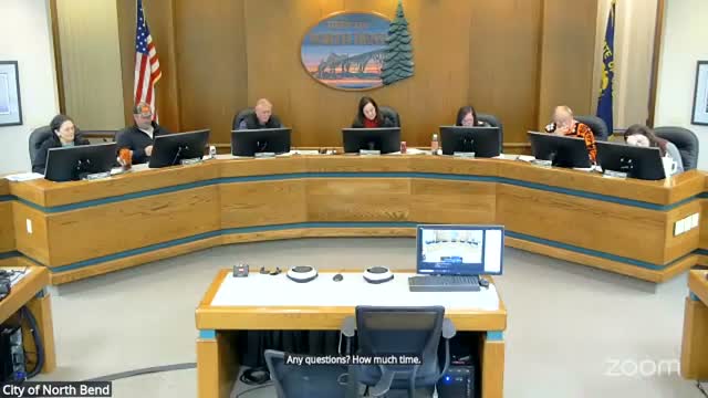 North Bend previews equipment, IT and maintenance purchases, including wastewater mixer and crack-sealing machine