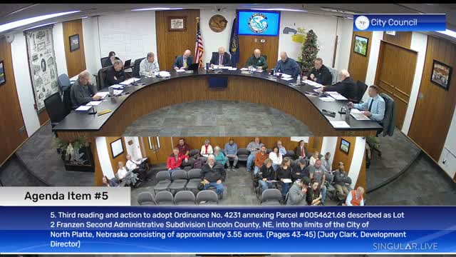 North Platte council approves package of East 6th Street annexations after public comment