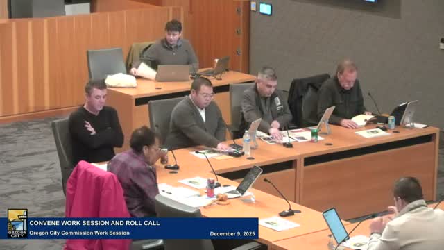 Oregon City hears study showing low local street volumes; commissioners weigh short-term traffic calming against waiting for TSP update