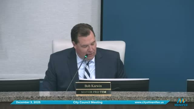 Menifee council denies appeal, approves Menifee 27 subdivision with pedestrian-access condition