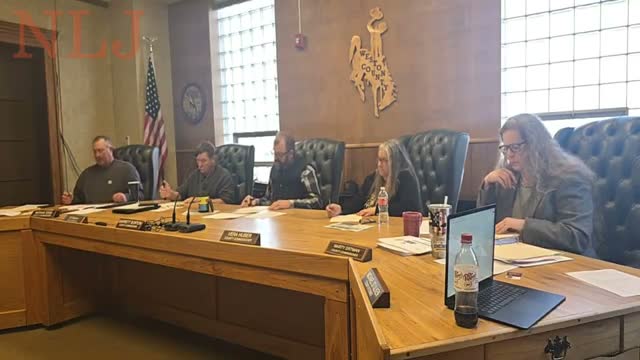 Commissioners adopt updated Weston County credit‑card use agreement