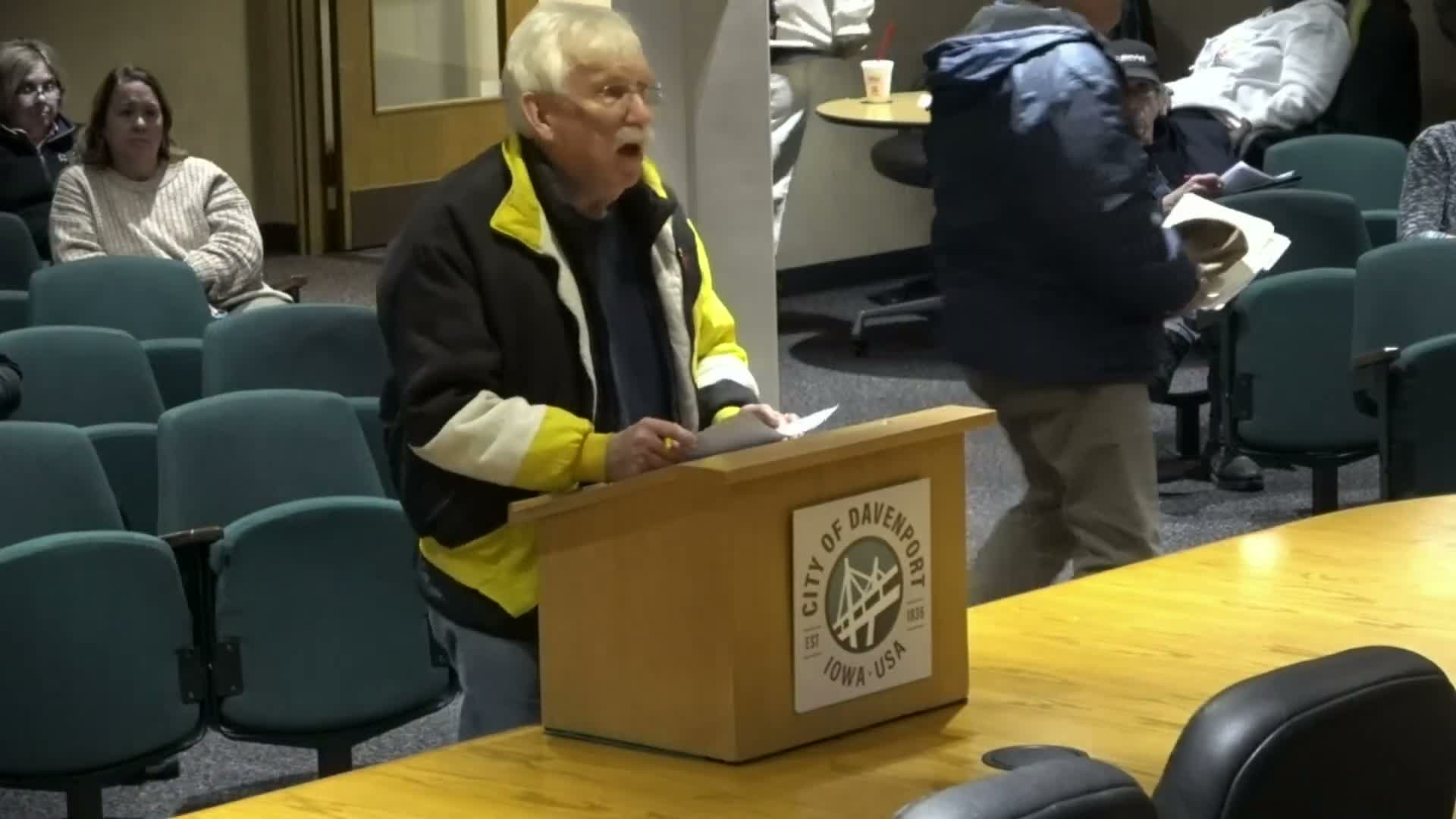 Residents use public comment to challenge pledge expectations, raise racial concerns