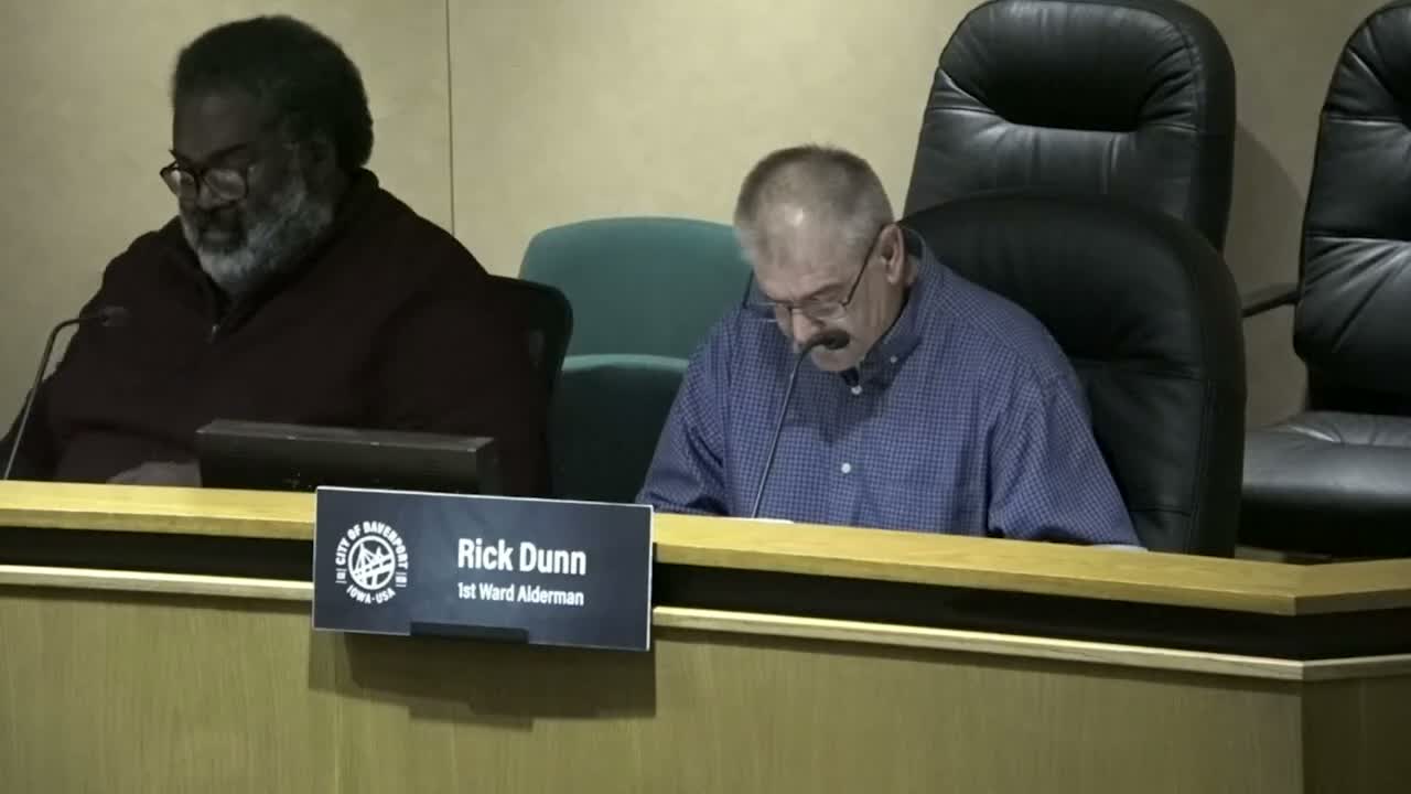 Property owners press Davenport over condemnation notices tied to flood‑mitigation projects