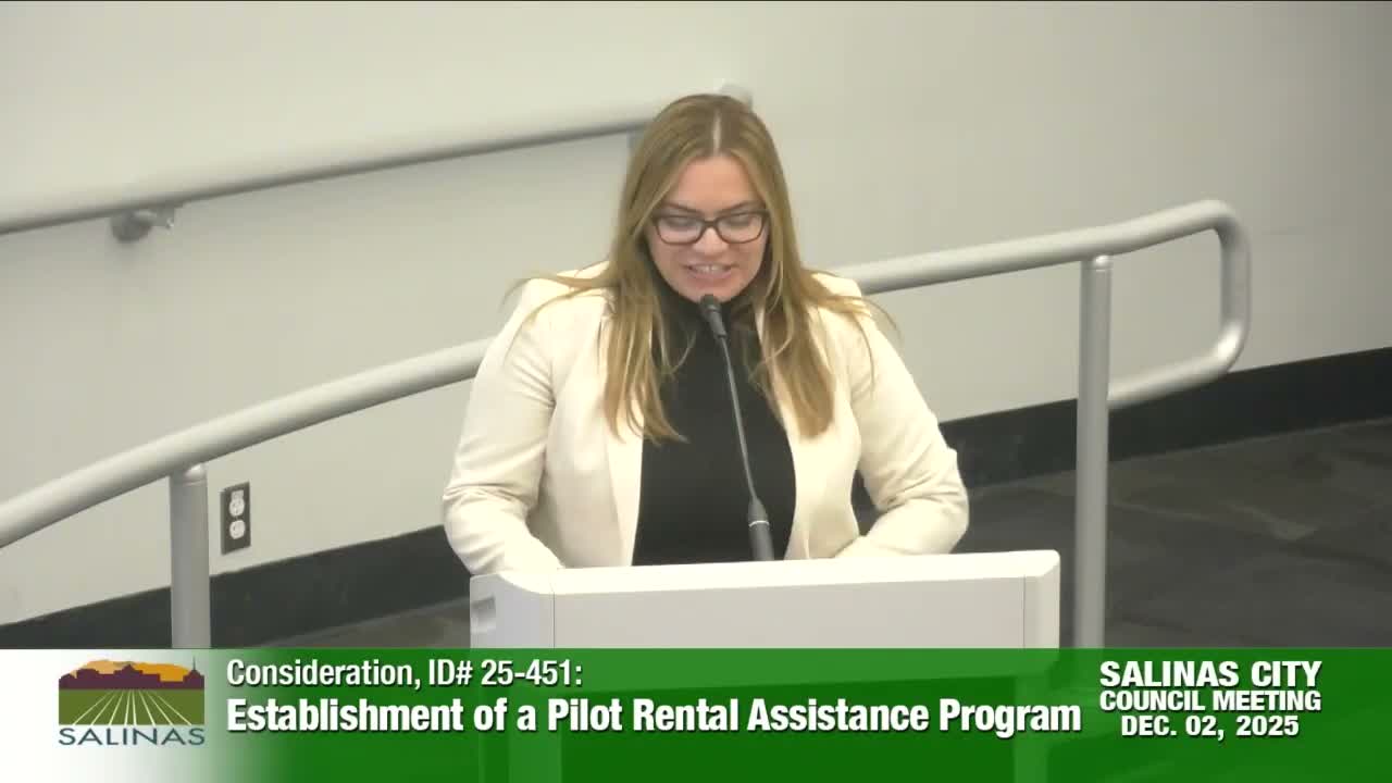 Salinas council approves pilot rental-assistance program to prevent evictions