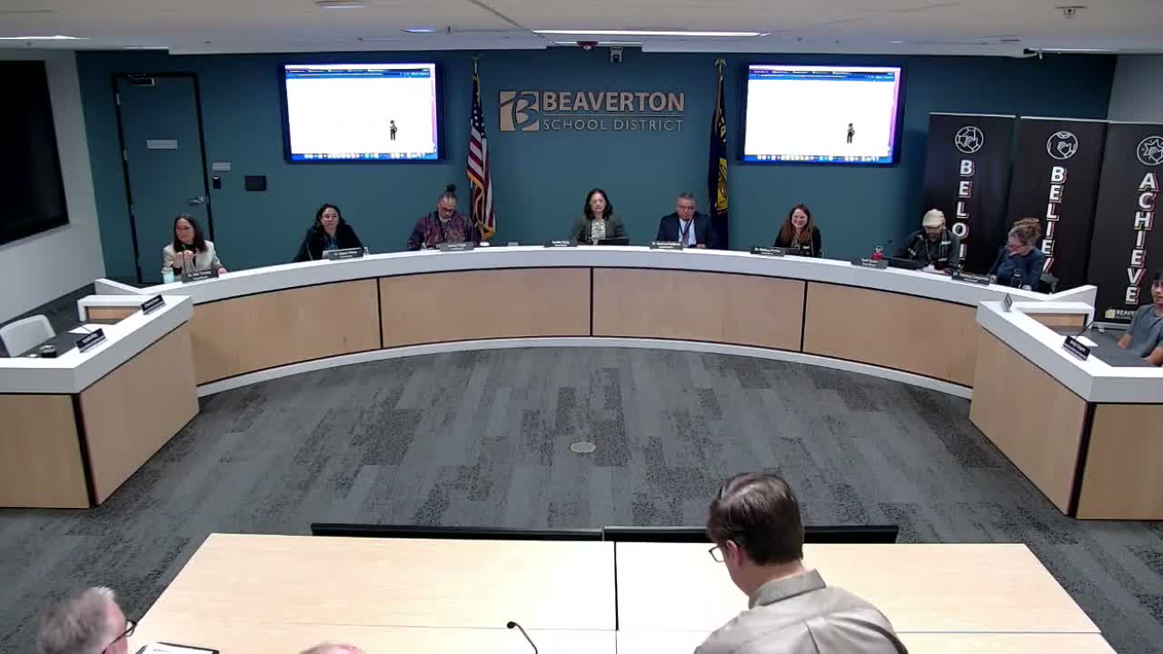 Beaverton board receives clean audit, hears bond progress and unanimously approves $76M SIA grant agreement and other routine actions