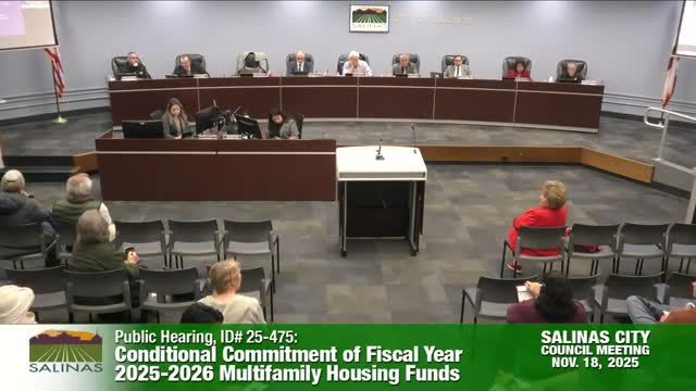 Salinas approves conditional awards for affordable housing but some council members question allocations