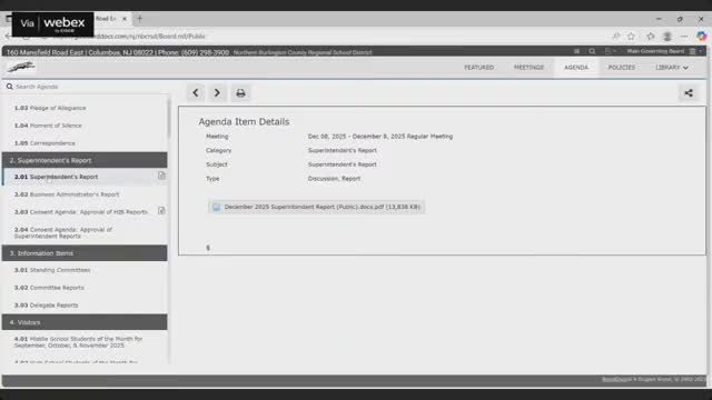 Northern Burlington board flags chronic absenteeism, considers limiting doctors’ notes for state reporting