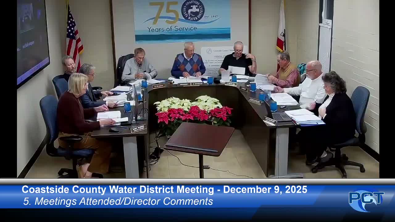 Half Moon Bay district approves $163,450 SCADA integration contract for well-field project