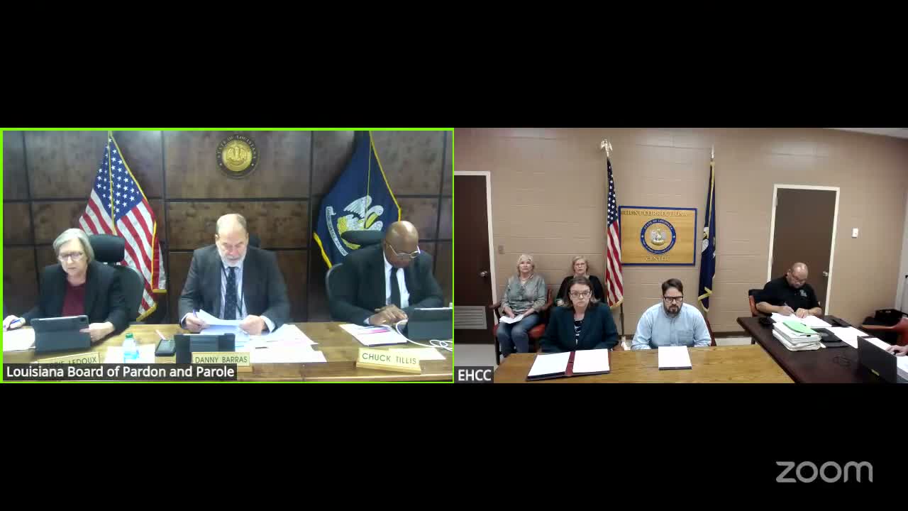 Louisiana parole board denies multiple parole requests after contested hearings on Dec. 11, 2025