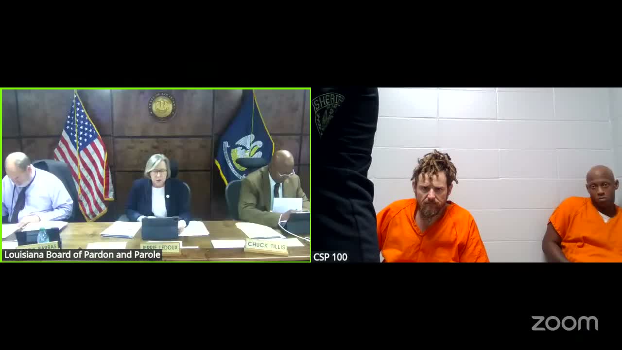 Louisiana parole panel revokes several paroles, denies one application and grants one with conditions