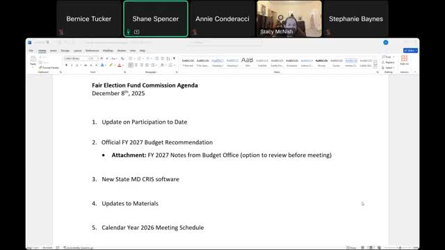 Fair Election Fund Commission recommends $1.65 million for FY2027