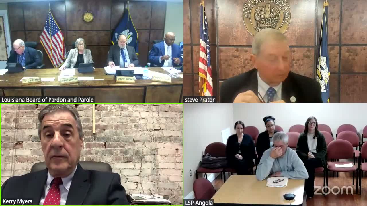 Louisiana parole panel hears multiple cases, denies several requests citing law‑enforcement opposition