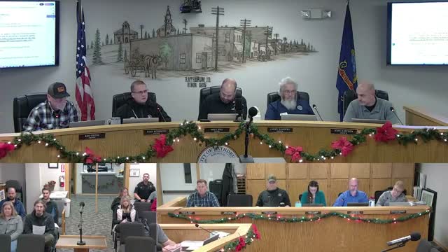 Residents press council to record water-pressure discussion after Solara plat hearing; substitute motion approved