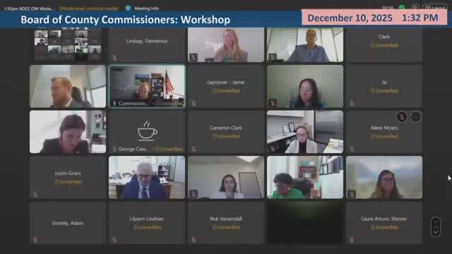 Hillsborough planning staff brief commissioners on multiple land‑use map amendments