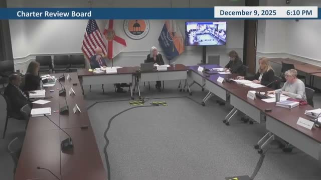 Charter Review Board rejects proposal to bar lobbyists from serving on the board