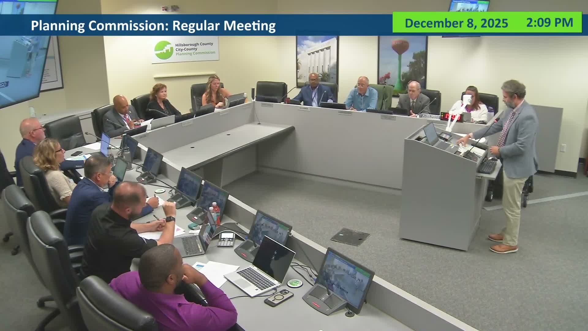 Planning commission approves Port Tampa Bay permit, Temple Terrace contract and several LDC amendments