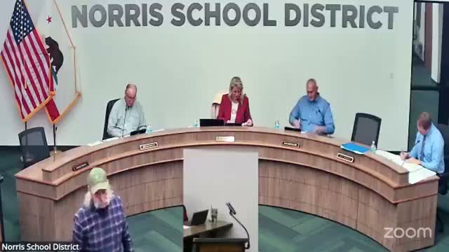 Parent urges healthier school lunches, questions sports fees and accessibility at Norris schools