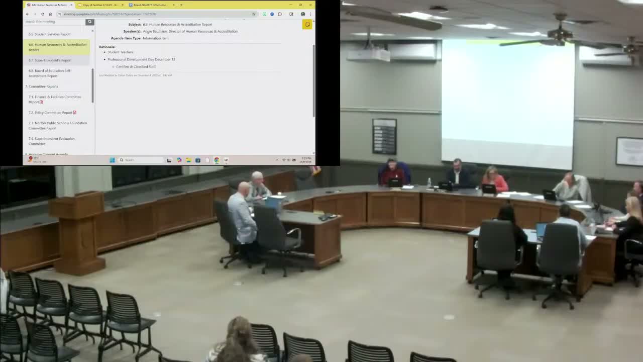 Board schedules superintendent search, adopts policy readings and moves to closed session