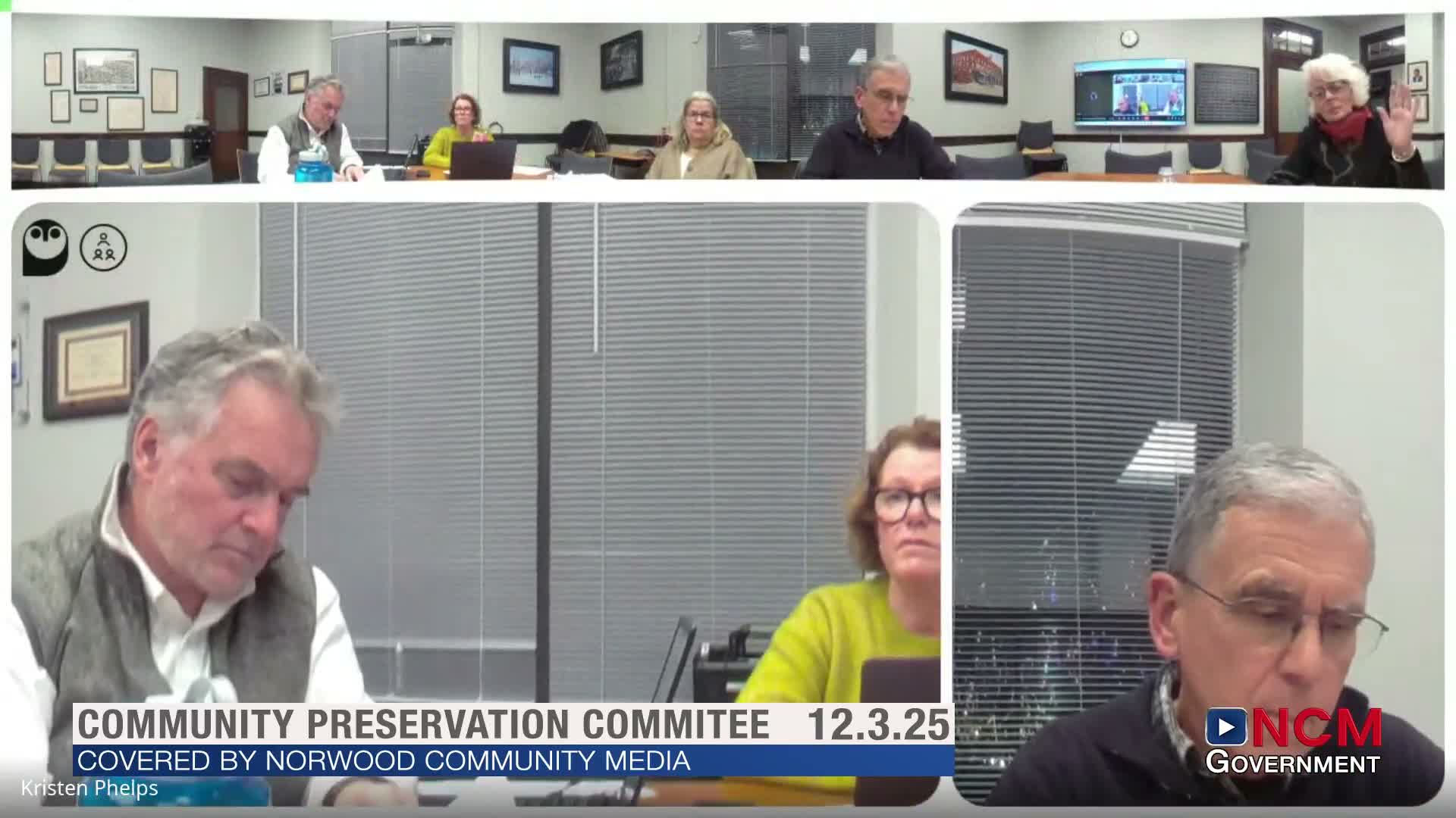 Committee debates whether to use town preservation funds for a cluster of school playgrounds