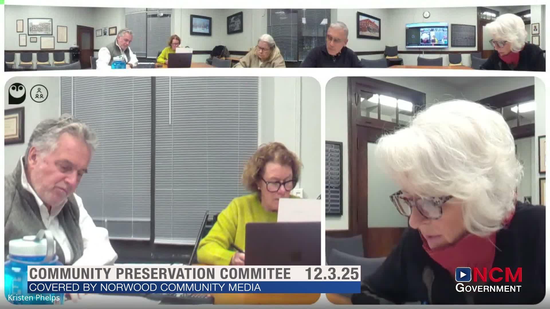 Committee discusses storing annual reports in library archives and providing electronic access