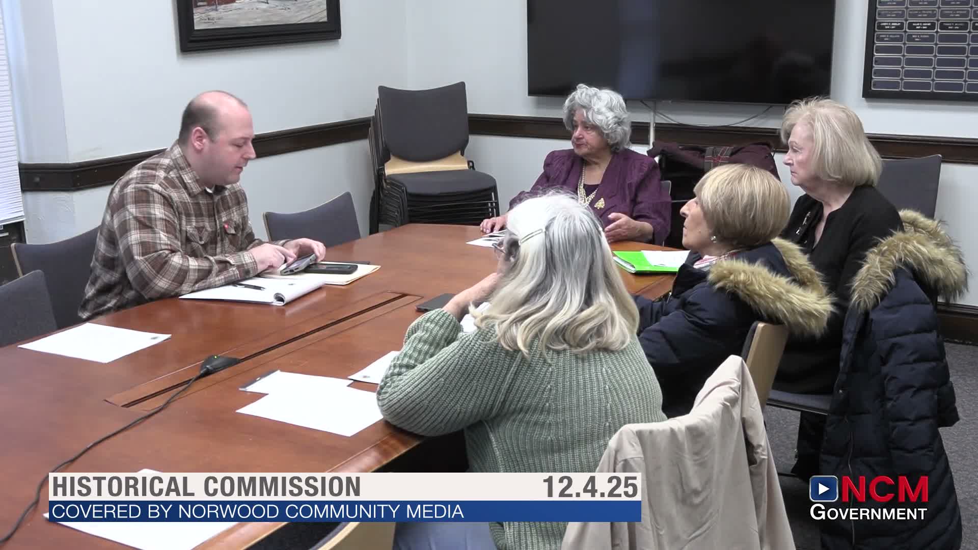 Norwood Historical Commission backs CPA study for Shattuck Park dry‑stone wall