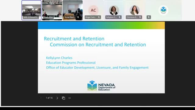 NDE unveils new recruitment and retention commission and Pathways ambassadors; exit and working‑conditions surveys expand