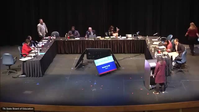 Assistant commissioner briefs board on teacher-evaluation landscape and advisory work