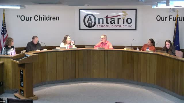 Board skips December meeting, approves several policy readings and casts OSBA ballot