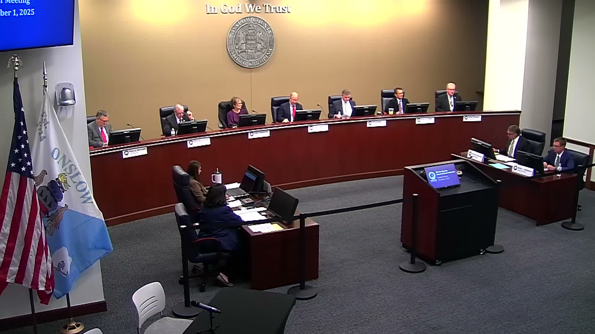 Volunteer fire service raises concerns at Onslow County meeting; commissioners back strategic‑plan review