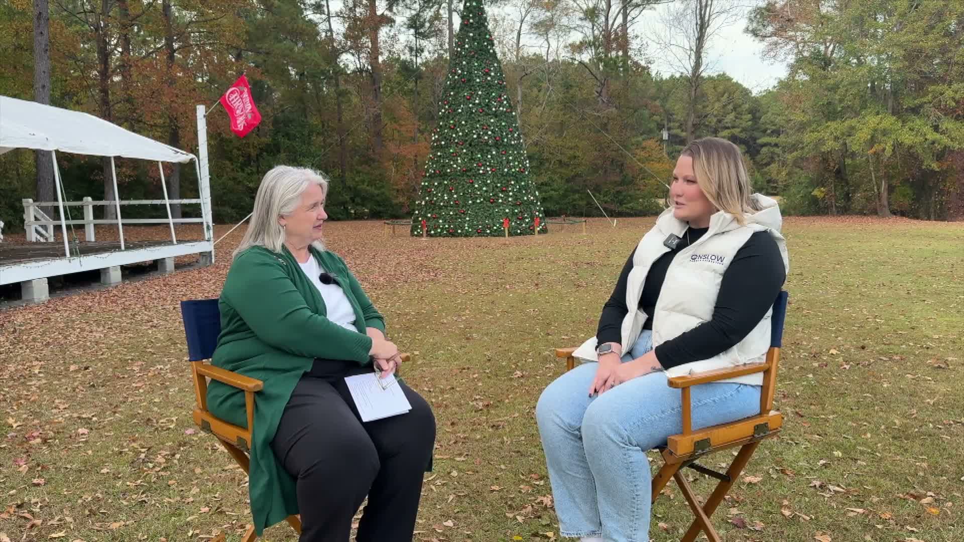 Lights Over Onslow set for Dec. 7 at Onslow Pines Park; drone show, Santa visits and holiday camp planned