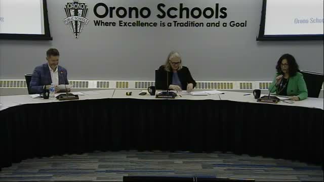 Orono board approves two policies, reviews updates to student‑publication, bullying and privacy rules