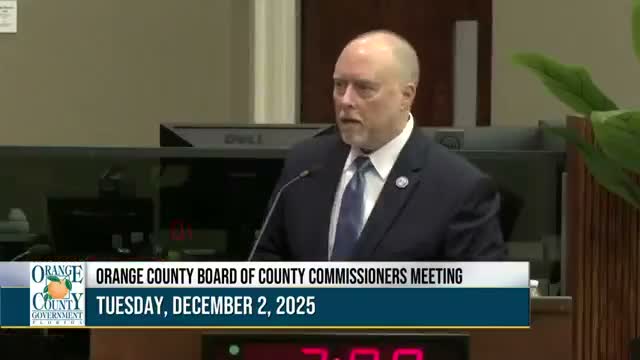 Orange County approves preliminary water and wastewater rate schedules for public hearing