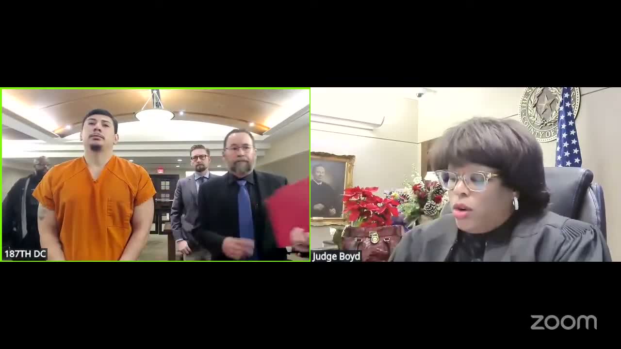 Court grants defense counsel's motion to withdraw for Luis Alberto De Leon Jr., case recalled for contested hearing