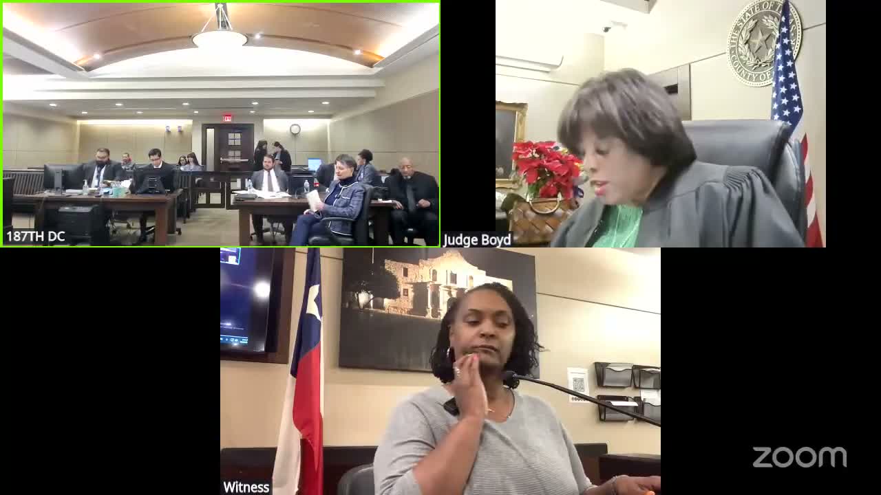 Jury trial in Bexar County over alleged choking centers on inconsistent witness statements and investigative choices