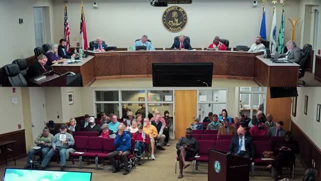 Pender County adopts schedule of values to begin 2026 reappraisal after debate about timing and tax impact