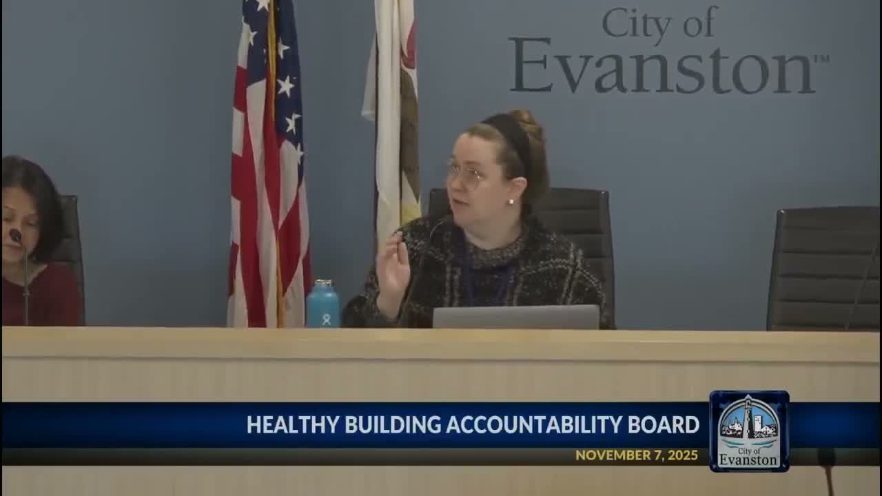 Evanston board to define 'equity‑prioritized' buildings, debates funding and criteria tied to reparations, ownership and tenancy