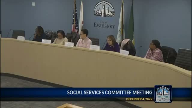 Evanston panel adopts hybrid method to set initial 2026 social‑service awards