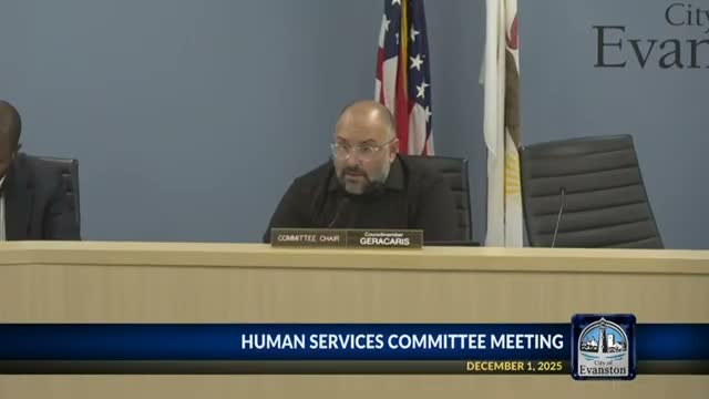 Committee accepts Evanston Police complaints report and places it on file