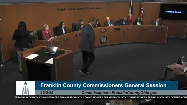 Franklin County commissioners adopt a slate of contracts and subawards ranging from court treatment services to infrastructure and youth programs