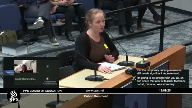 Advocates urge cleaner, quieter emergency cooling and compensation for student climate projects