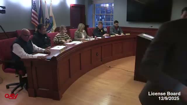 Board approves garage repair license for Adams Service Station; owner told to arrange fire inspection