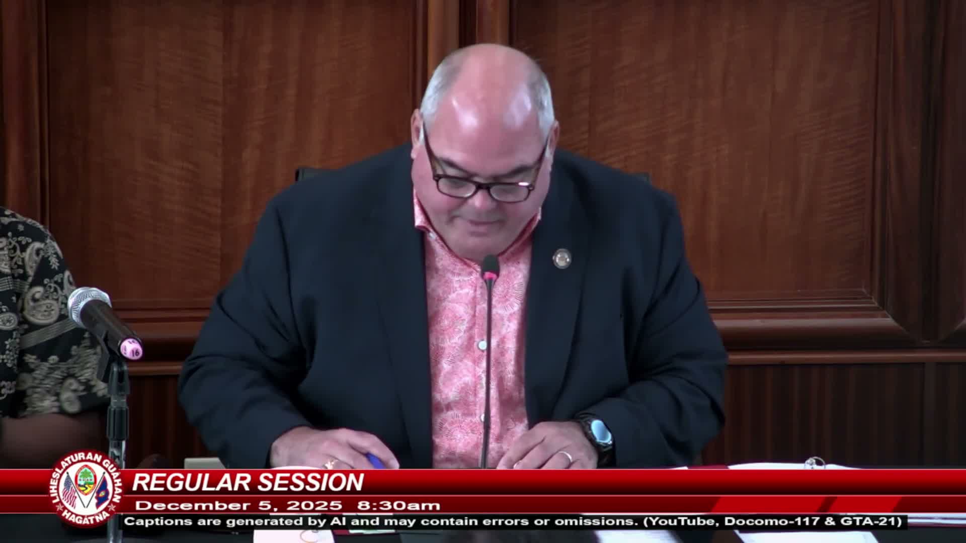 Legislature advances $19.7 million appropriation for Guam Memorial Hospital amid questions on priorities and procurement