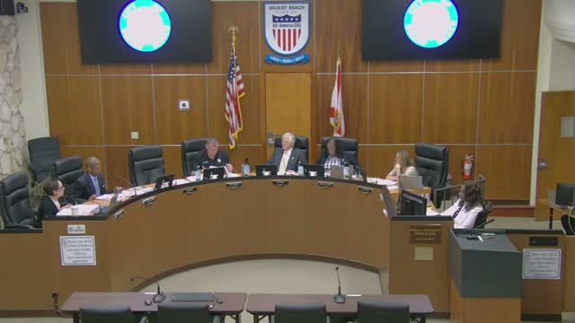 Delray commission conditions half of DDA management fee on policy fixes after audit; splits payment schedule