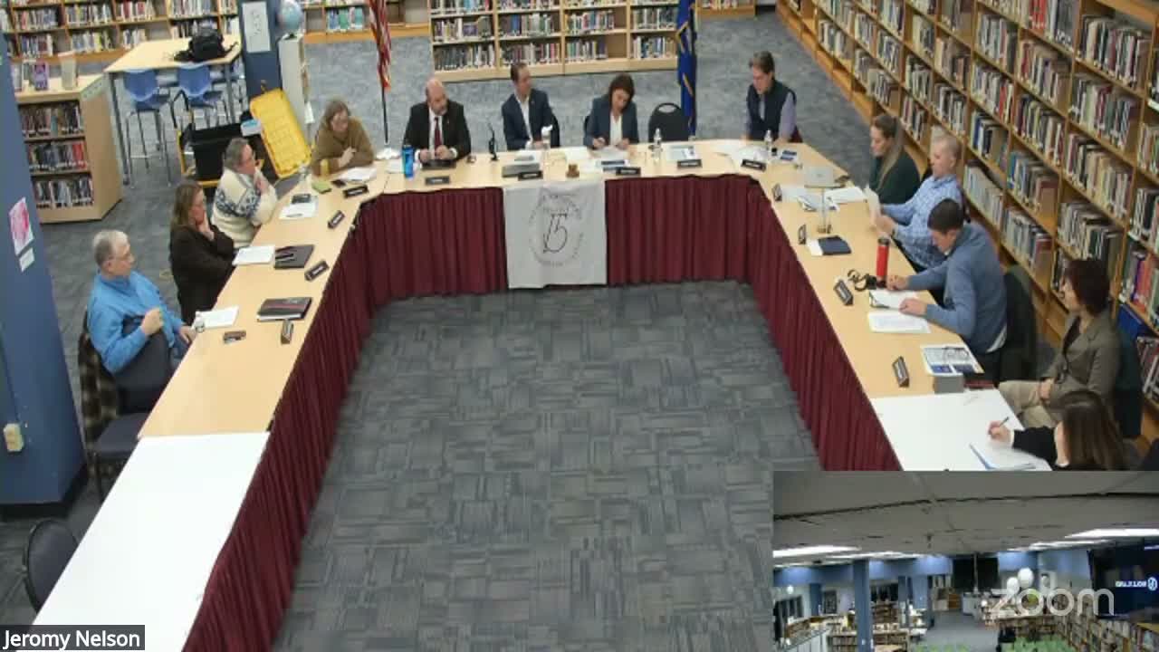 Region 15 board tables site‑focus decision, approves Longmeadow roof work and related grant steps
