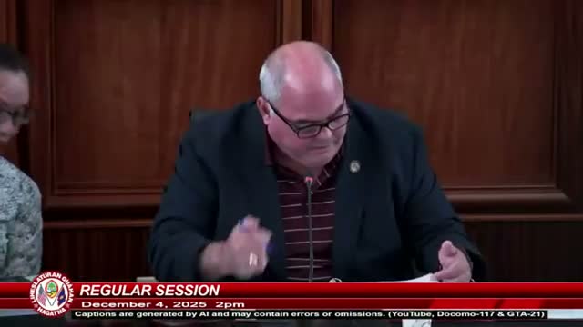Guam Committee of the Whole debates $8.1M pharmaceutical-fund payment to Guam Memorial Hospital amid accounting dispute