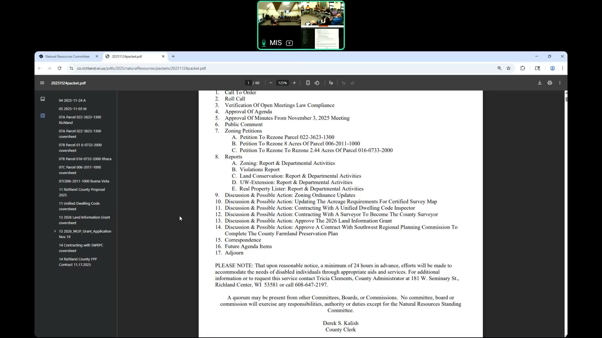 Committee hires outside inspector firm and approves GIS funding to fix public map issues