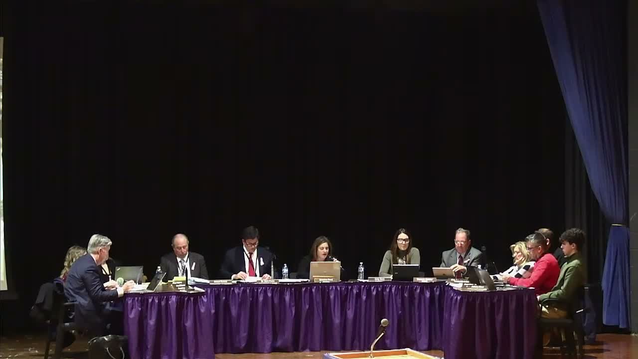 Board approves routine recommended actions and personnel items