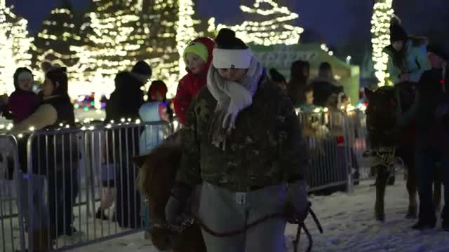 Community holiday event at Dodge Park recorded in transcript; not a civic meeting