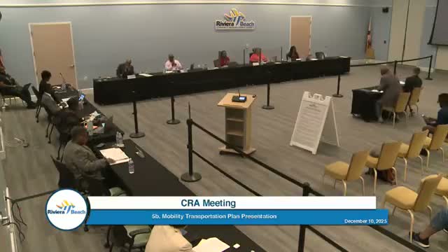 Riviera Beach CRA asks staff to obtain legal opinion after disputed land disposition process